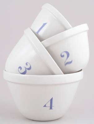 Pudding Basins Set of Four